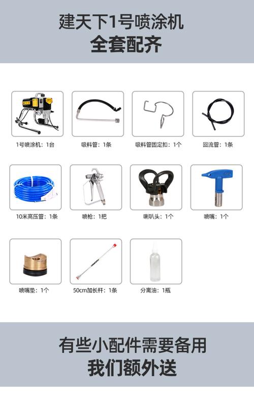 建天下1号小型高压无气喷涂机